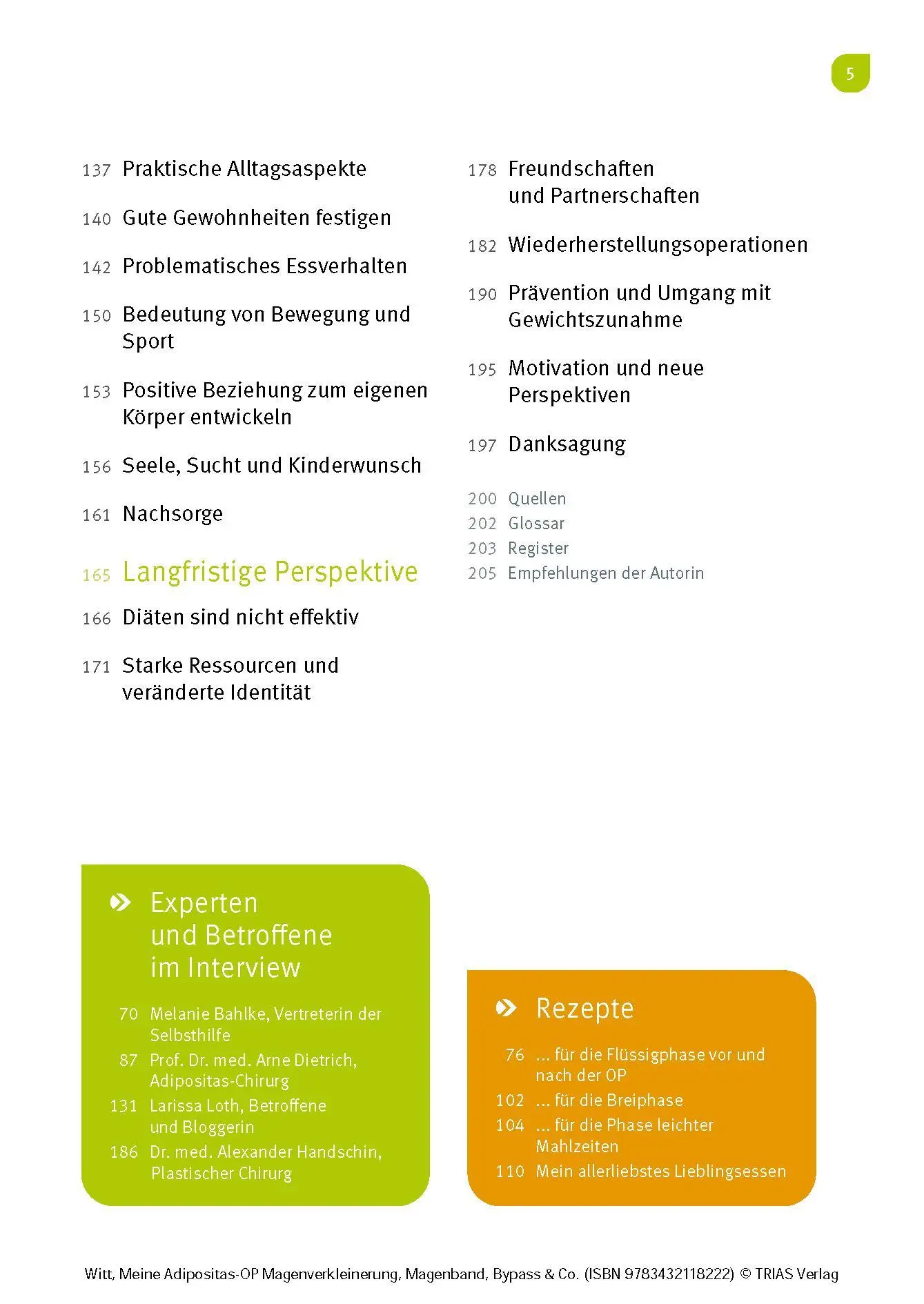 Bild: 9783432118222 | Meine Adipositas-OP. Magenverkleinerung, Magenband, Bypass &amp; Co.