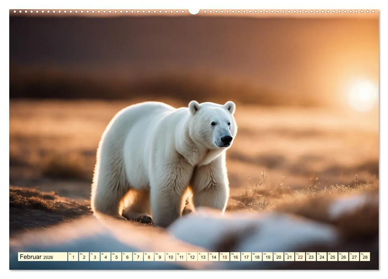 Bild: 9783457418222 | Eisbären im Fokus (Wandkalender 2026 DIN A2 quer), CALVENDO...
