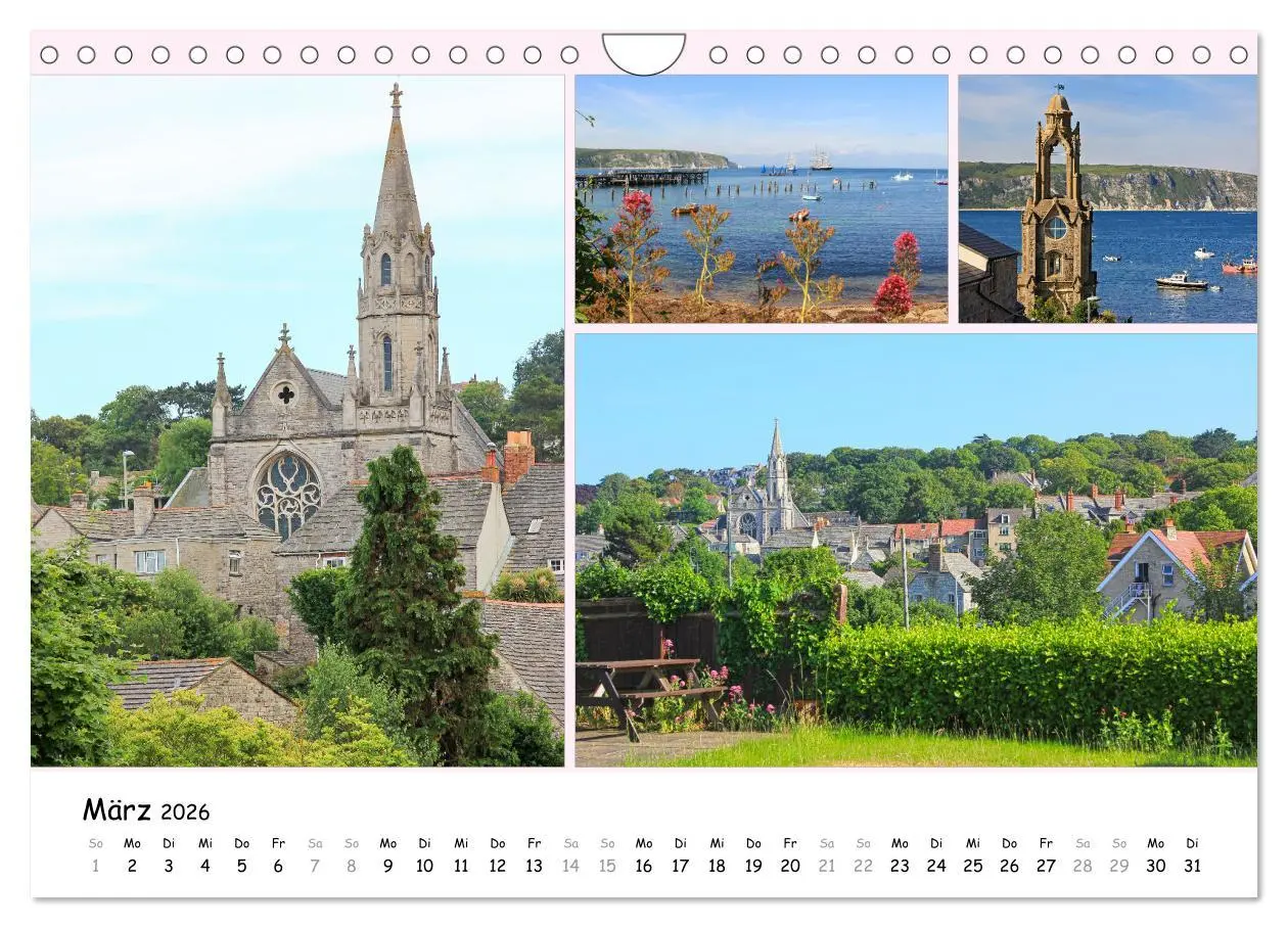 Bild: 9783516128222 | Malerisches Südengland 2026 (Wandkalender 2026 DIN A4 quer),...