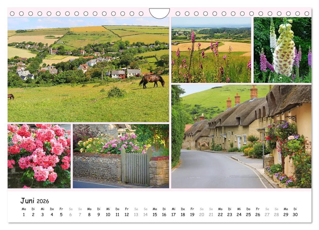 Bild: 9783516128222 | Malerisches Südengland 2026 (Wandkalender 2026 DIN A4 quer),...