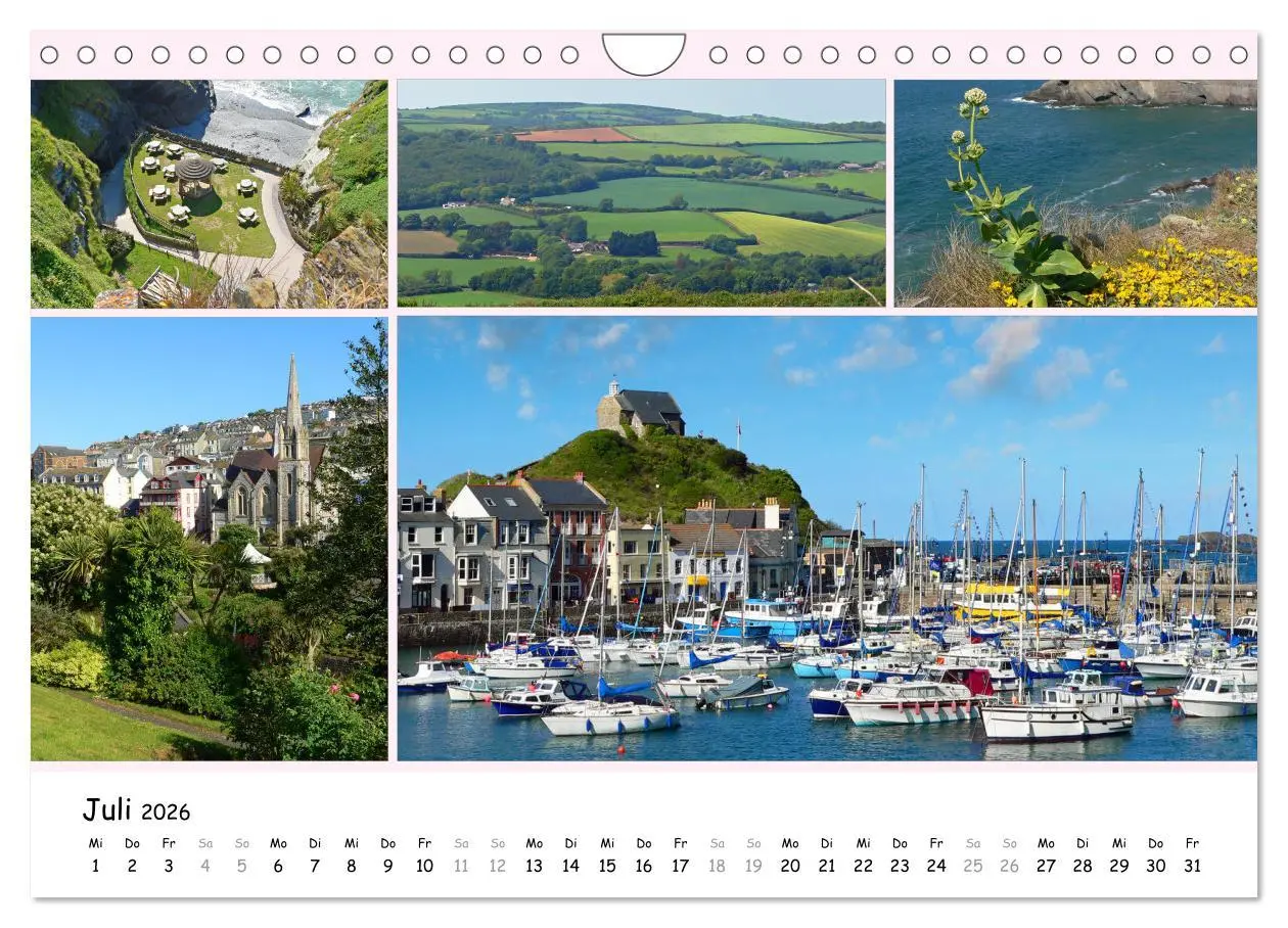 Bild: 9783516128222 | Malerisches Südengland 2026 (Wandkalender 2026 DIN A4 quer),...