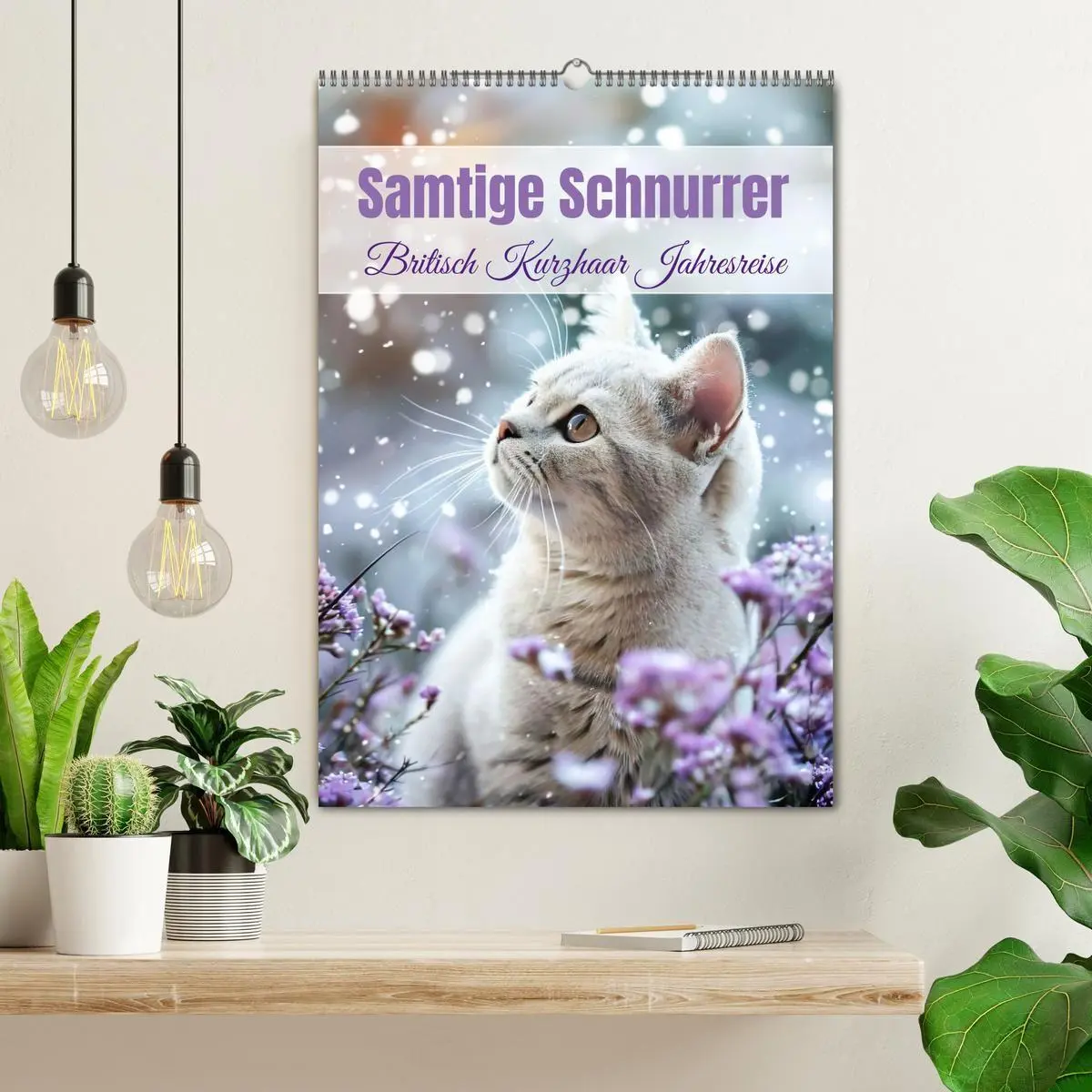 Bild: 9783516678222 | Samtige Schnurrer (Wandkalender 2026 DIN A2 hoch), CALVENDO...