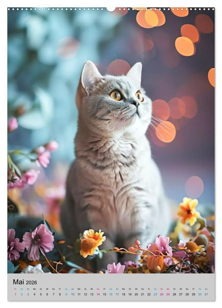 Bild: 9783516678222 | Samtige Schnurrer (Wandkalender 2026 DIN A2 hoch), CALVENDO...