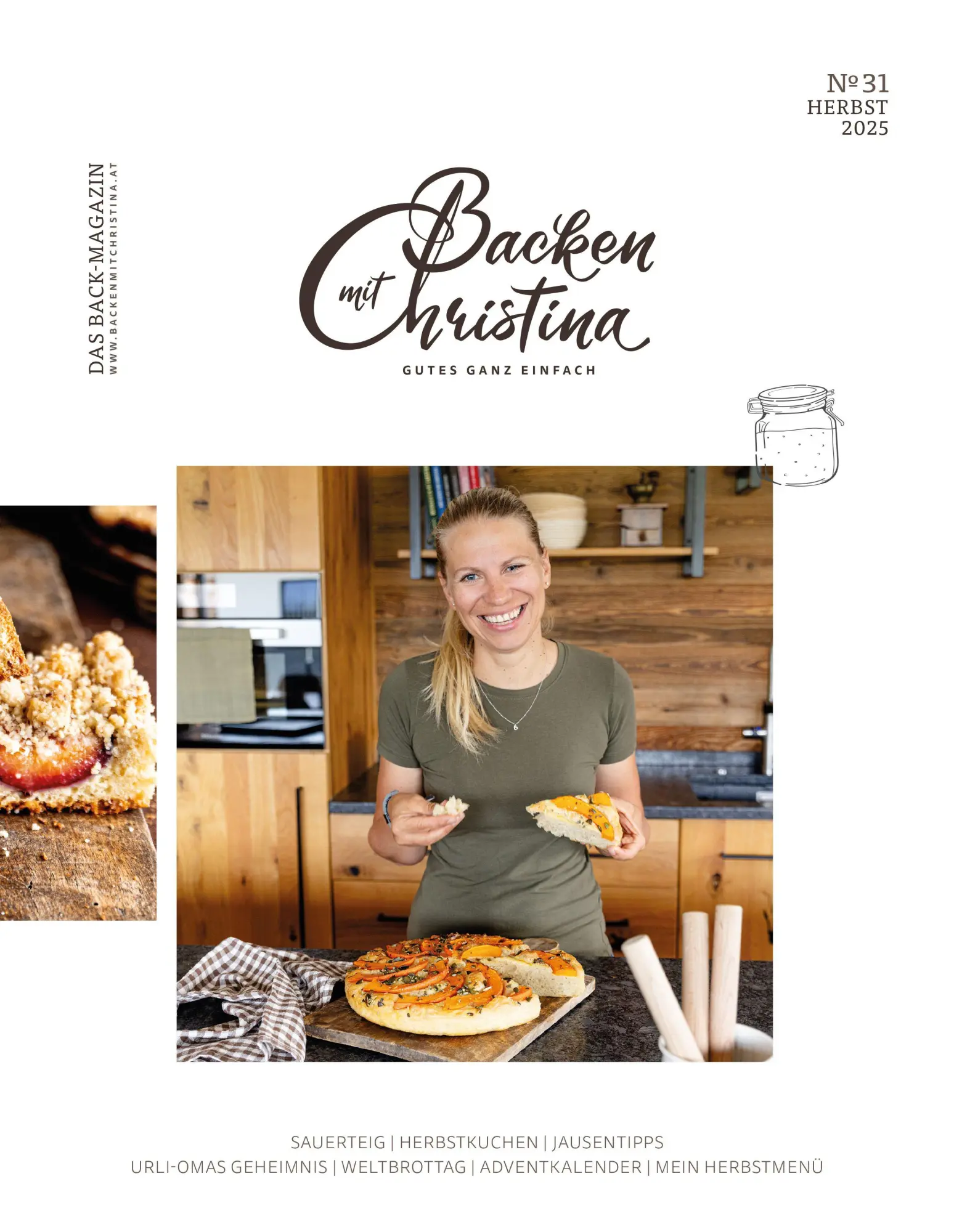 Cover: 9783706688222 | Christina Bauer Magazin | Das Back-Magazin. No 31 Herbst 2025 | Bauer