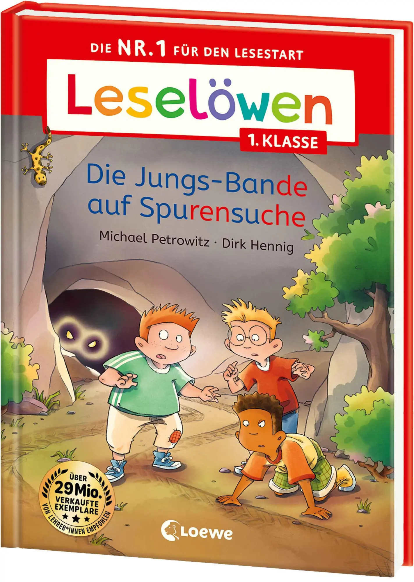 Cover: 9783743218222 | Leselöwen 1. Klasse - Die Jungs-Bande auf Spurensuche | Petrowitz