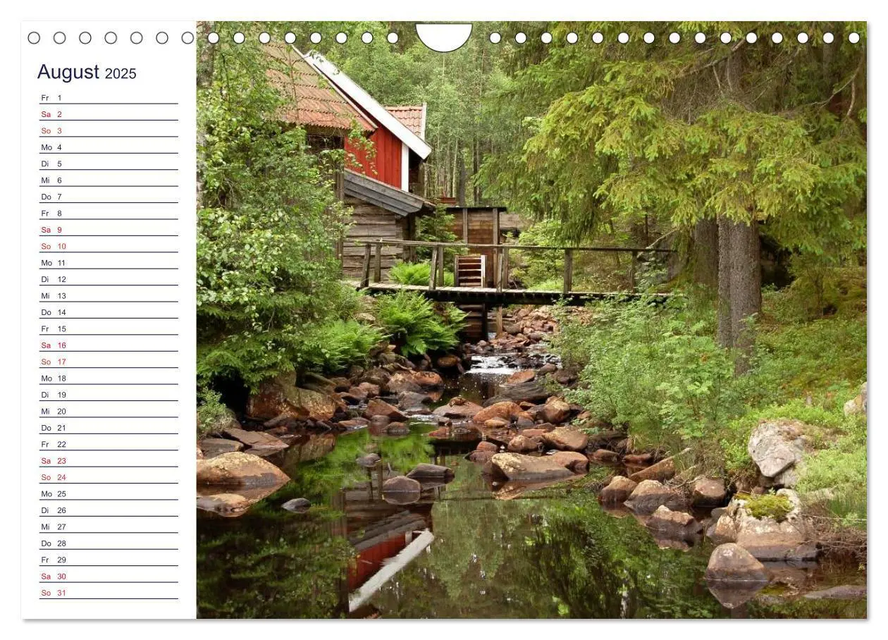 Bild: 9783435558322 | faszinierendes Schweden Smaland (Wandkalender 2025 DIN A4 quer),...