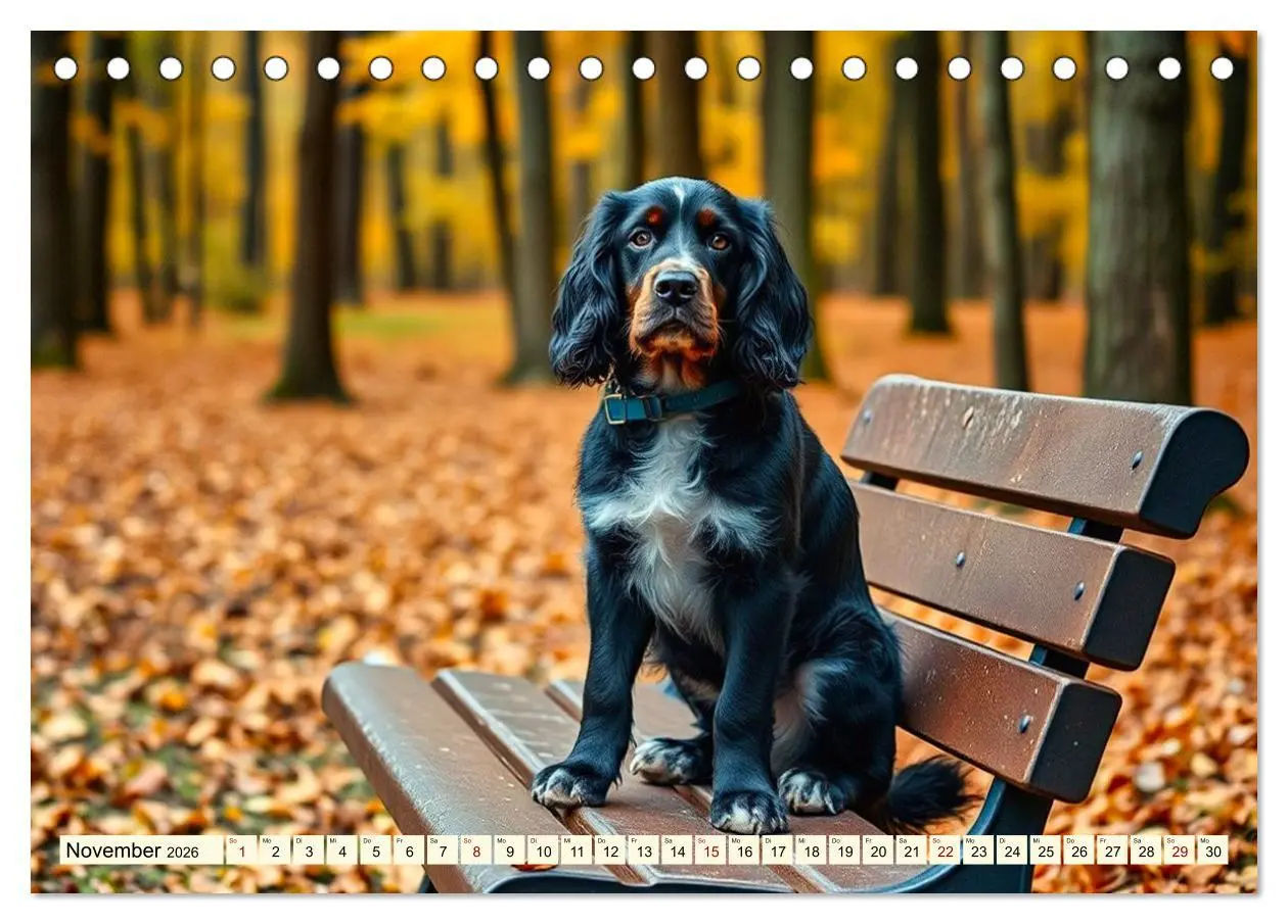 Bild: 9783516598322 | American Cocker Spaniel (Tischkalender 2026 DIN A5 quer), CALVENDO...