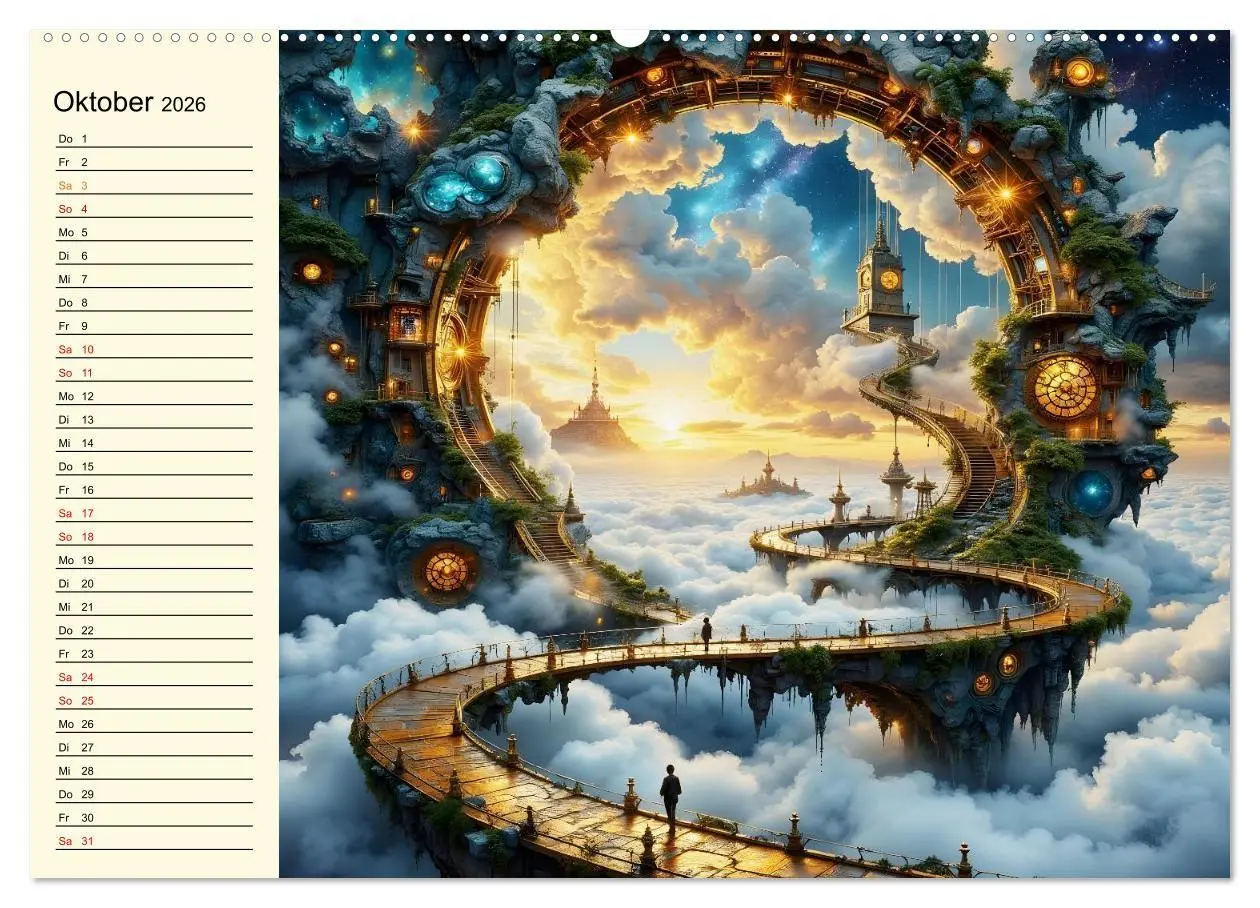Bild: 9783516668322 | Flucht ins Wunder (Wandkalender 2026 DIN A2 quer), CALVENDO...