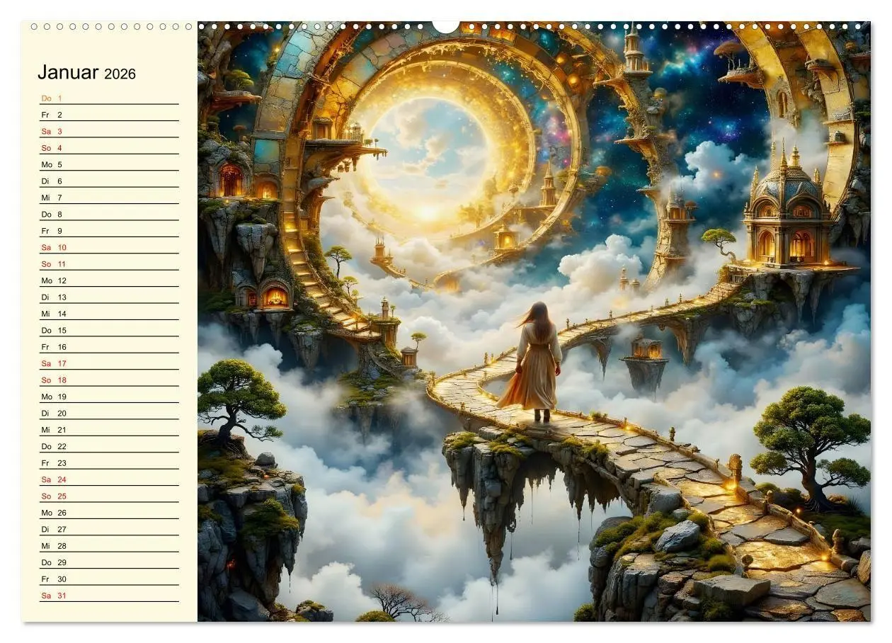 Bild: 9783516668322 | Flucht ins Wunder (Wandkalender 2026 DIN A2 quer), CALVENDO...
