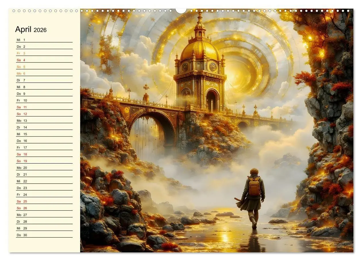 Bild: 9783516668322 | Flucht ins Wunder (Wandkalender 2026 DIN A2 quer), CALVENDO...