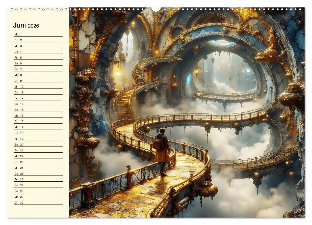 Bild: 9783516668322 | Flucht ins Wunder (Wandkalender 2026 DIN A2 quer), CALVENDO...