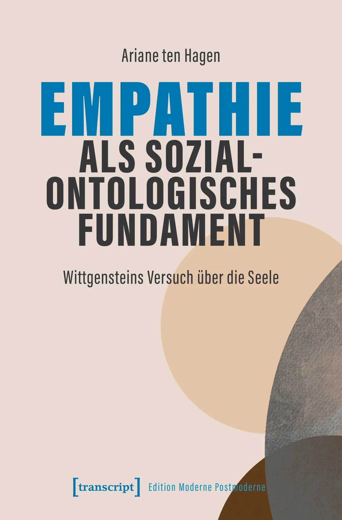 Cover: 9783837668322 | Empathie als sozialontologisches Fundament | Ariane ten Hagen | Buch
