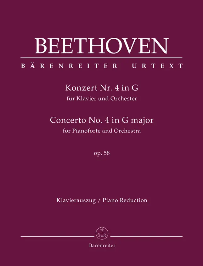 Cover: 9790006558322 | Piano Concerto No.4 In G Op.58 | For Pianoforte And Orchestra | Buch