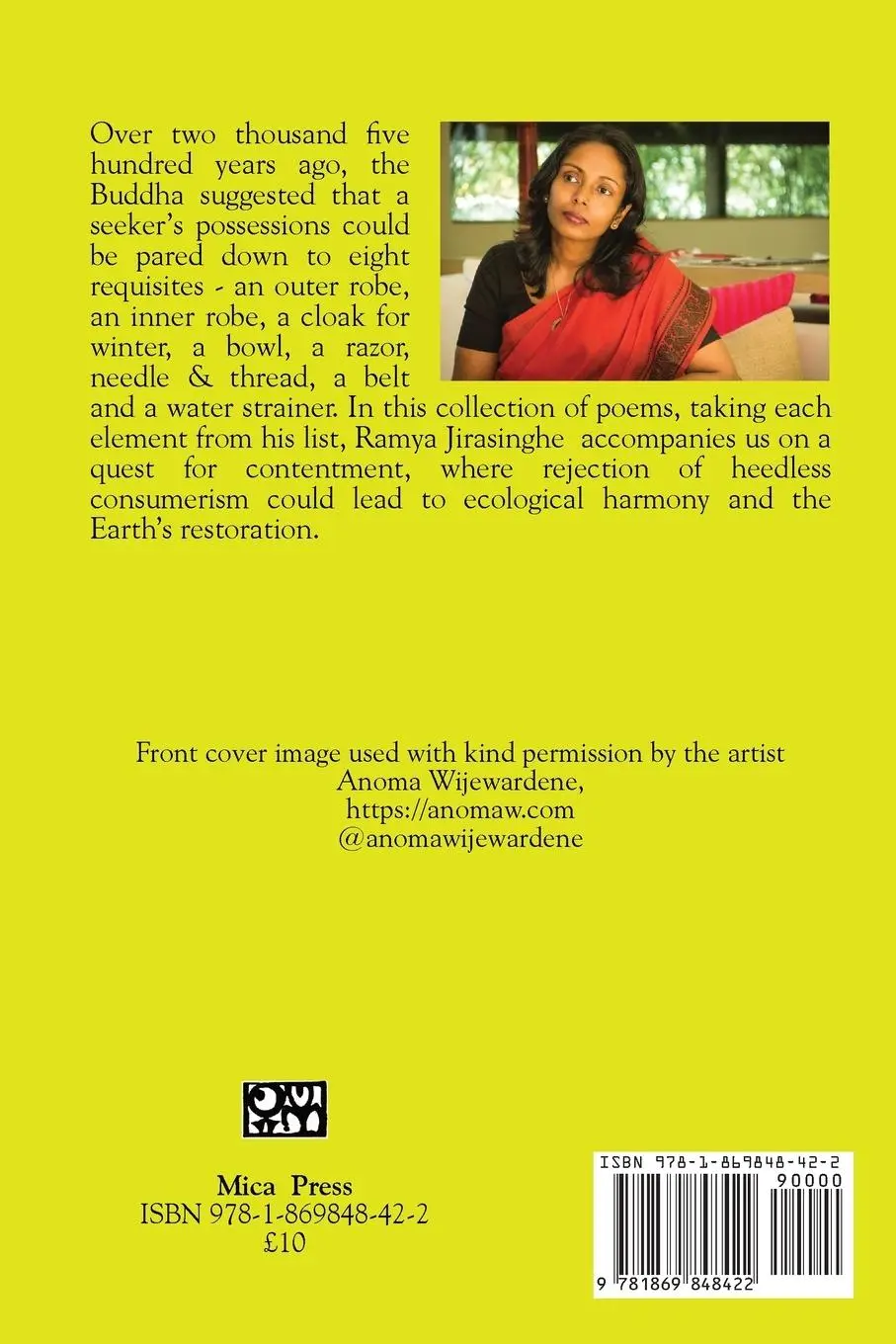 Rückseite: 9781869848422 | Requisites | Ramya Chamalie Jirasinghe | Taschenbuch | Englisch | 2025