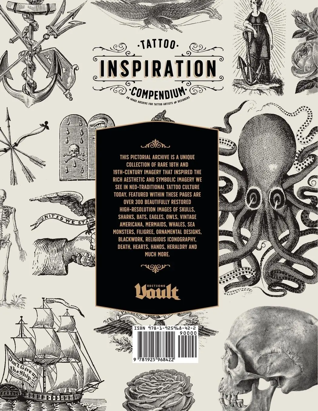 Rückseite: 9781925968422 | Tattoo Inspiration Compendium | Kale James | Taschenbuch | Englisch