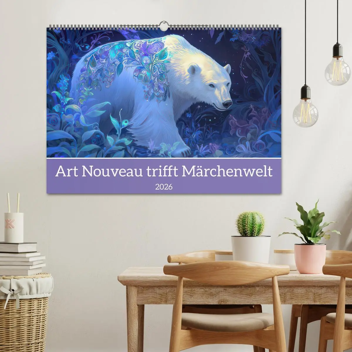 Bild: 9783457258422 | Art Nouveau trifft Märchenwelt (Wandkalender 2026 DIN A2 quer),...