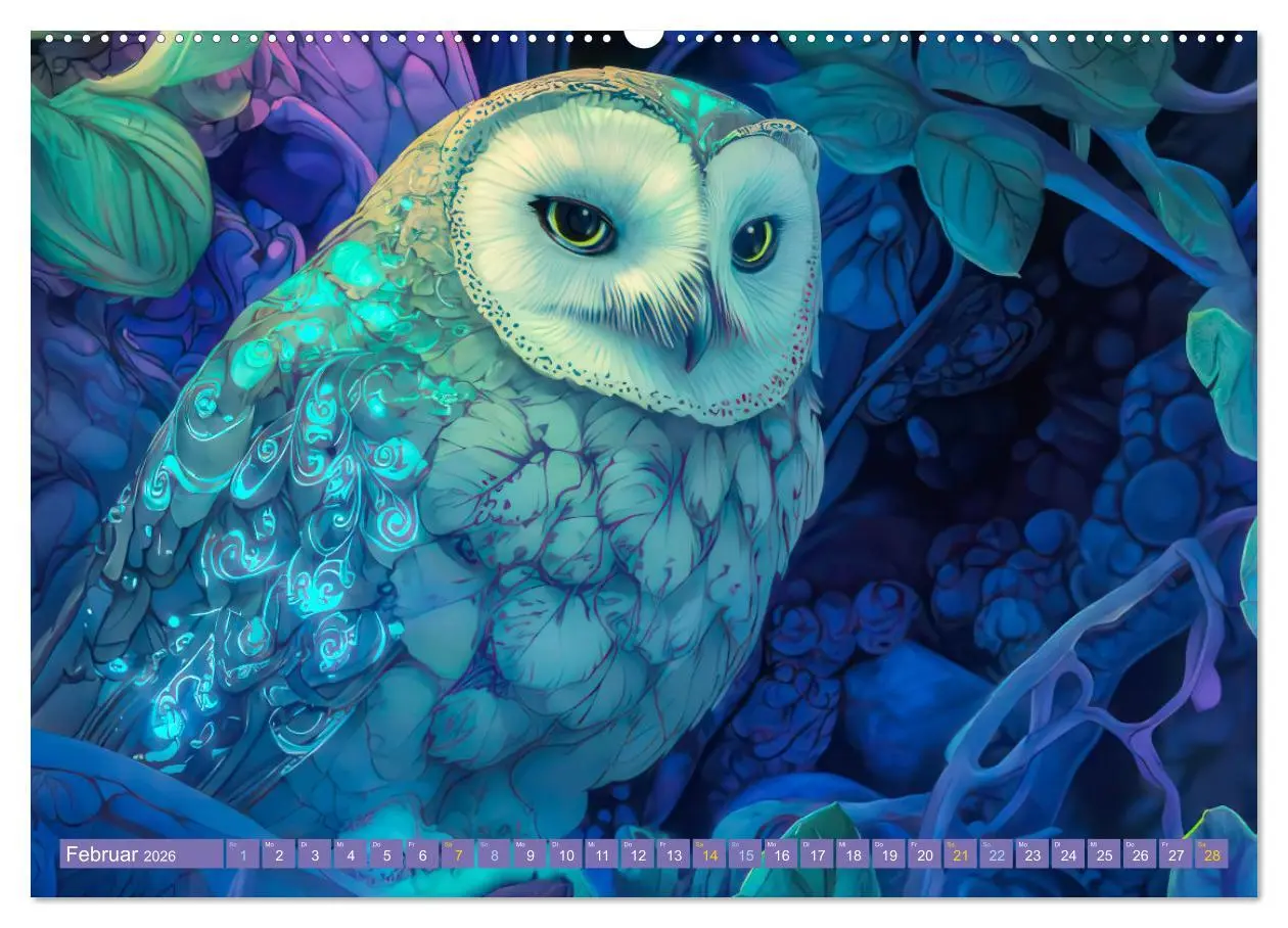 Bild: 9783457258422 | Art Nouveau trifft Märchenwelt (Wandkalender 2026 DIN A2 quer),...
