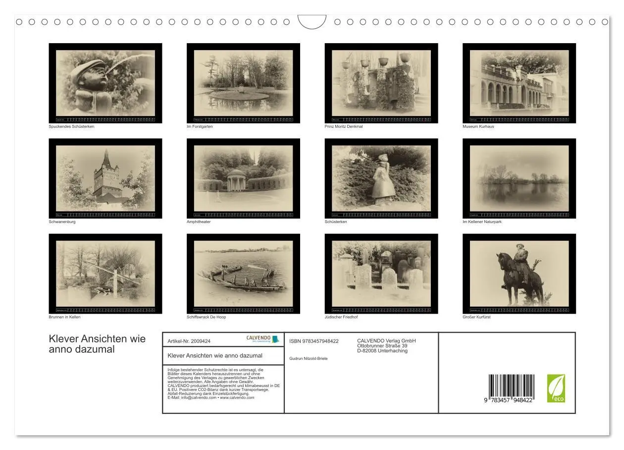 Bild: 9783457948422 | Klever Ansichten wie anno dazumal (Wandkalender 2026 DIN A3 quer),...