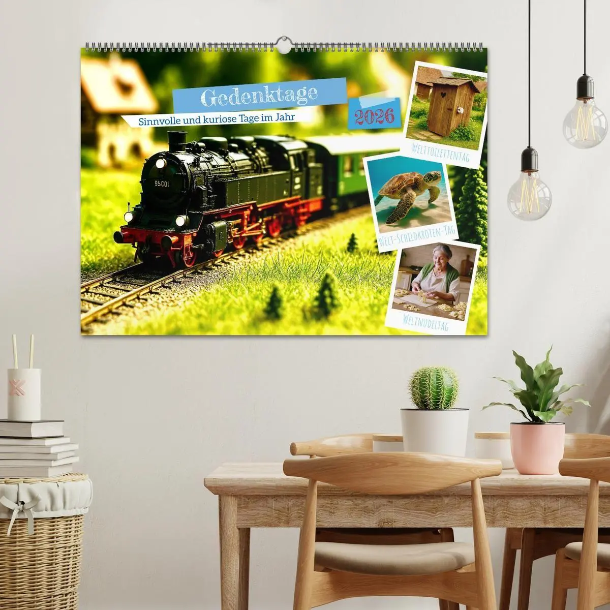 Bild: 9783516658422 | Gedenktage 2026. Sinnvolle und kuriose Tage im Jahr (Wandkalender...