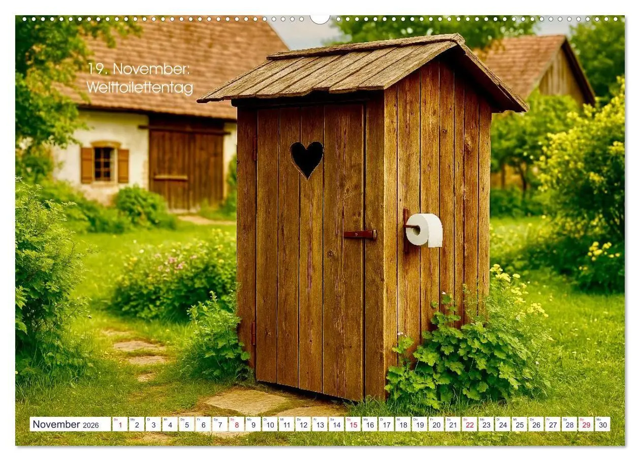 Bild: 9783516658422 | Gedenktage 2026. Sinnvolle und kuriose Tage im Jahr (Wandkalender...