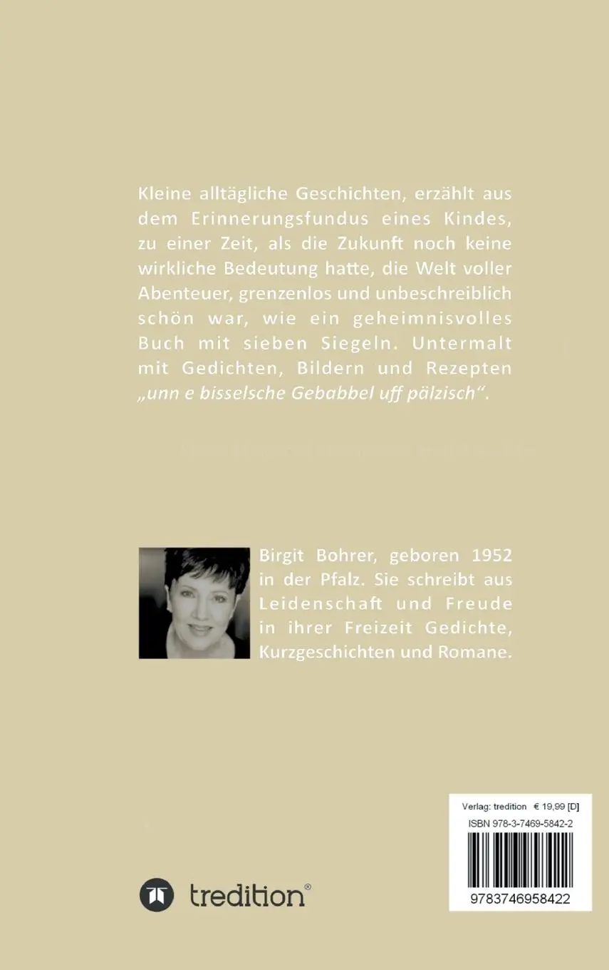 Rückseite: 9783746958422 | Ich schau' den weißen Wolken nach... | Birgit Bohrer | Buch | 264 S.