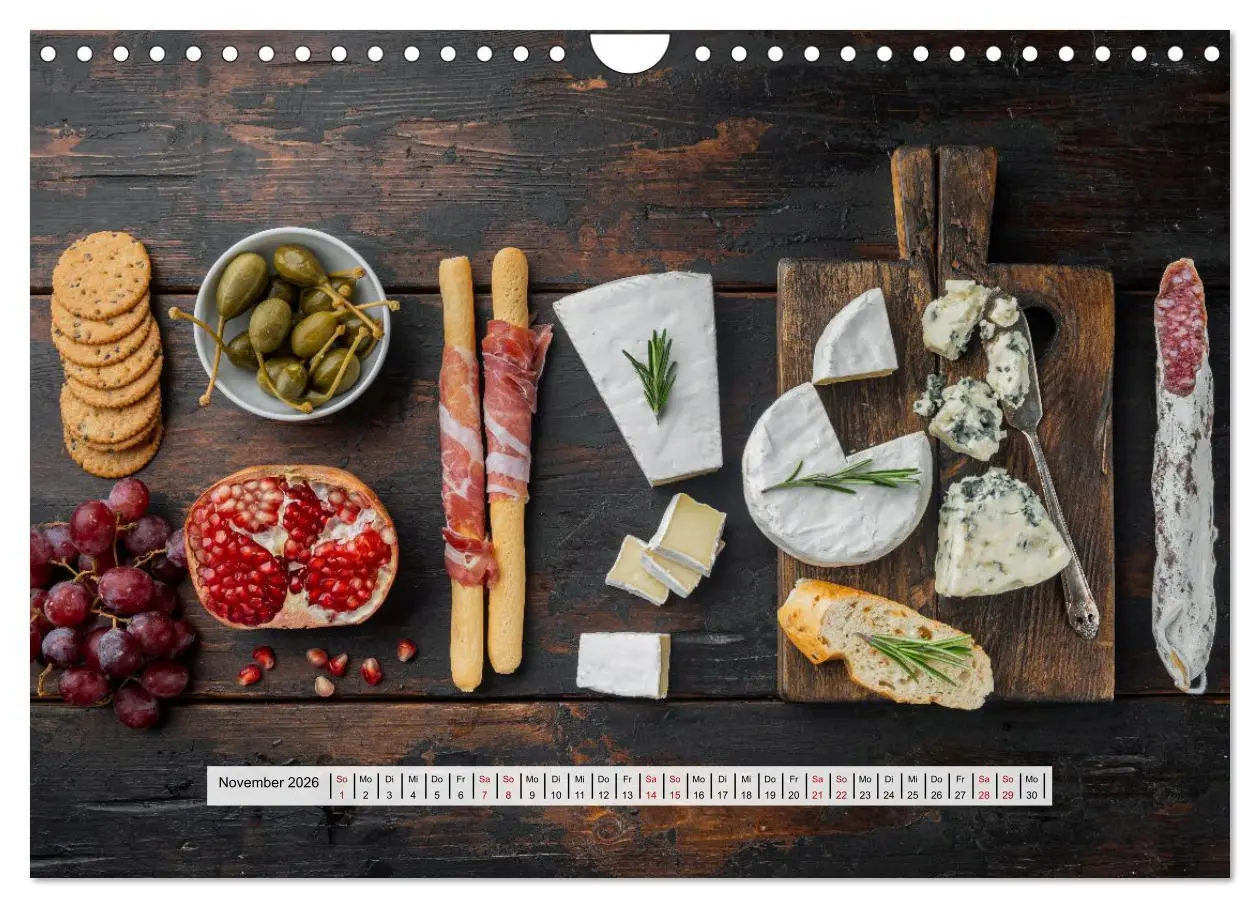 Bild: 9783457628522 | Mediterrane Küche - Gesund &amp; Lecker (Wandkalender 2026 DIN A4...