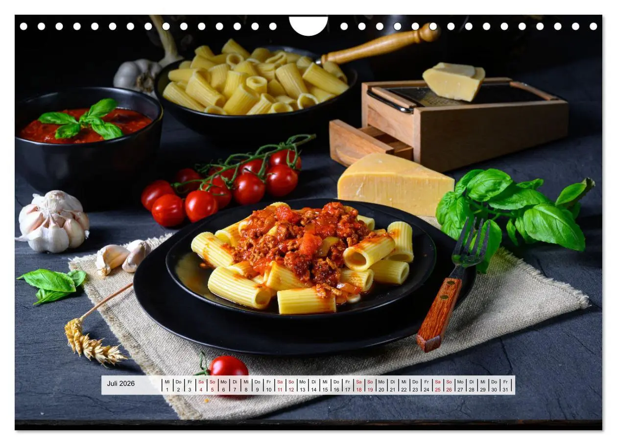 Bild: 9783457628522 | Mediterrane Küche - Gesund &amp; Lecker (Wandkalender 2026 DIN A4...