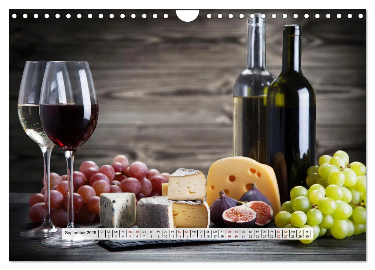 Bild: 9783457628522 | Mediterrane Küche - Gesund &amp; Lecker (Wandkalender 2026 DIN A4...