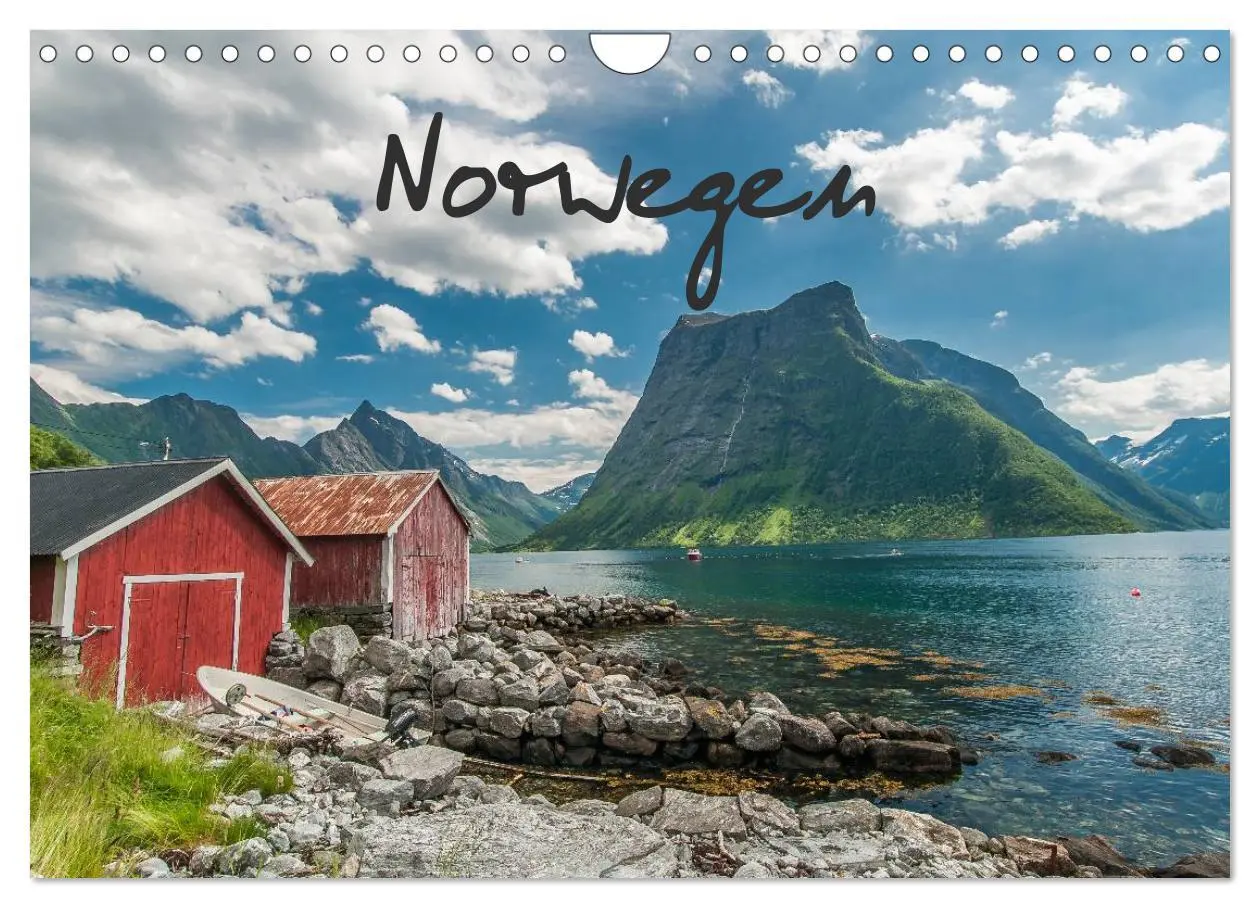 Cover: 9783516198522 | Norwegen (Wandkalender 2026 DIN A4 quer), CALVENDO Monatskalender