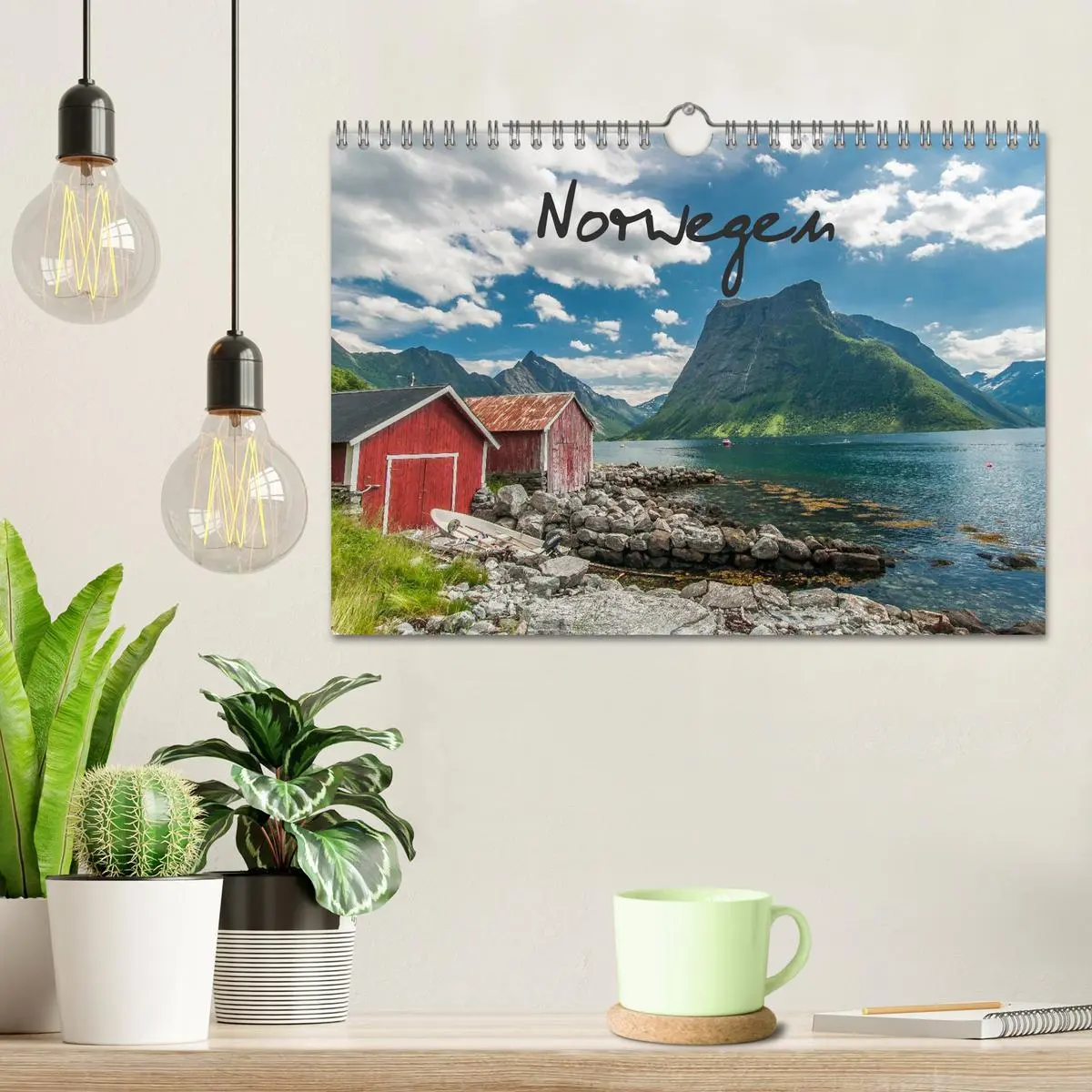 Bild: 9783516198522 | Norwegen (Wandkalender 2026 DIN A4 quer), CALVENDO Monatskalender