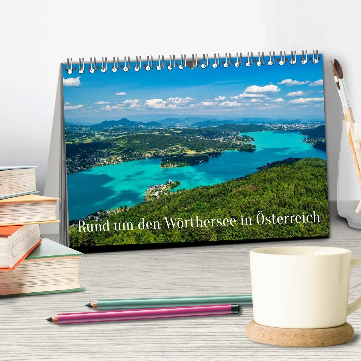 Bild: 9783516648522 | Rund um den Wörthersee in Österreich (Tischkalender 2026 DIN A5...