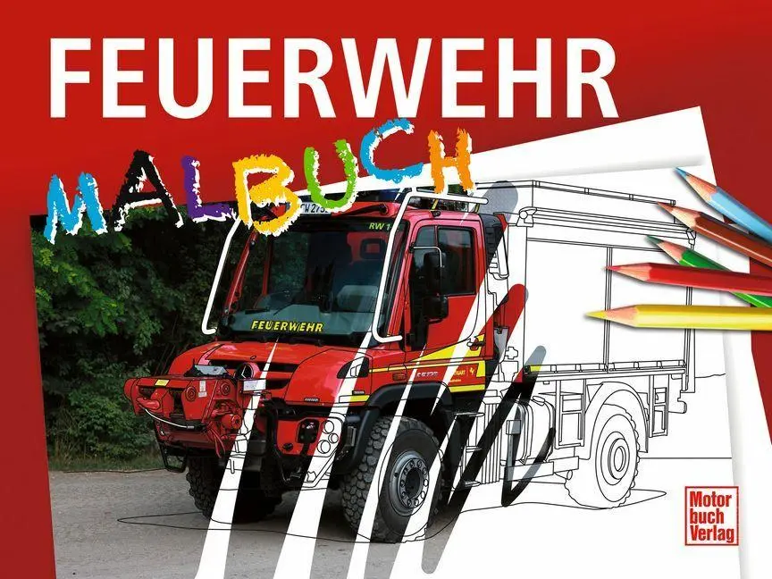 Cover: 9783613048522 | Feuerwehr Malbuch | Taschenbuch | 48 S. | Deutsch | 2026
