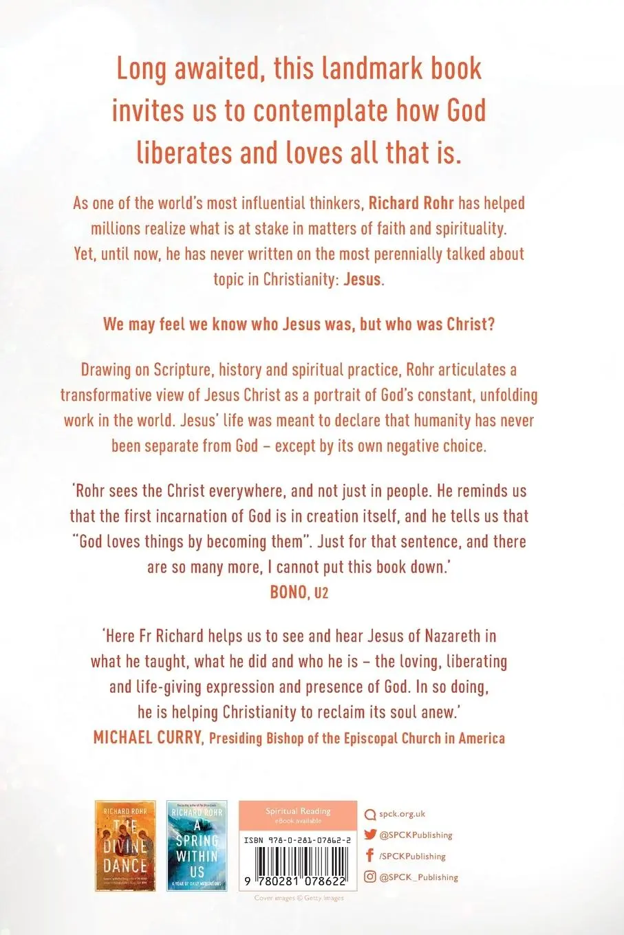 Rückseite: 9780281078622 | The Universal Christ | Richard Rohr | Taschenbuch | Englisch | 2019
