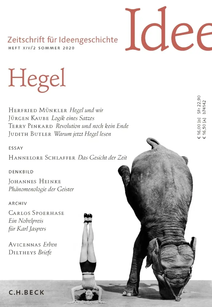 Cover: 9783406748622 | Hegel | Ulrich Raulff (u. a.) | Broschüre | 128 S. | Deutsch | 2020
