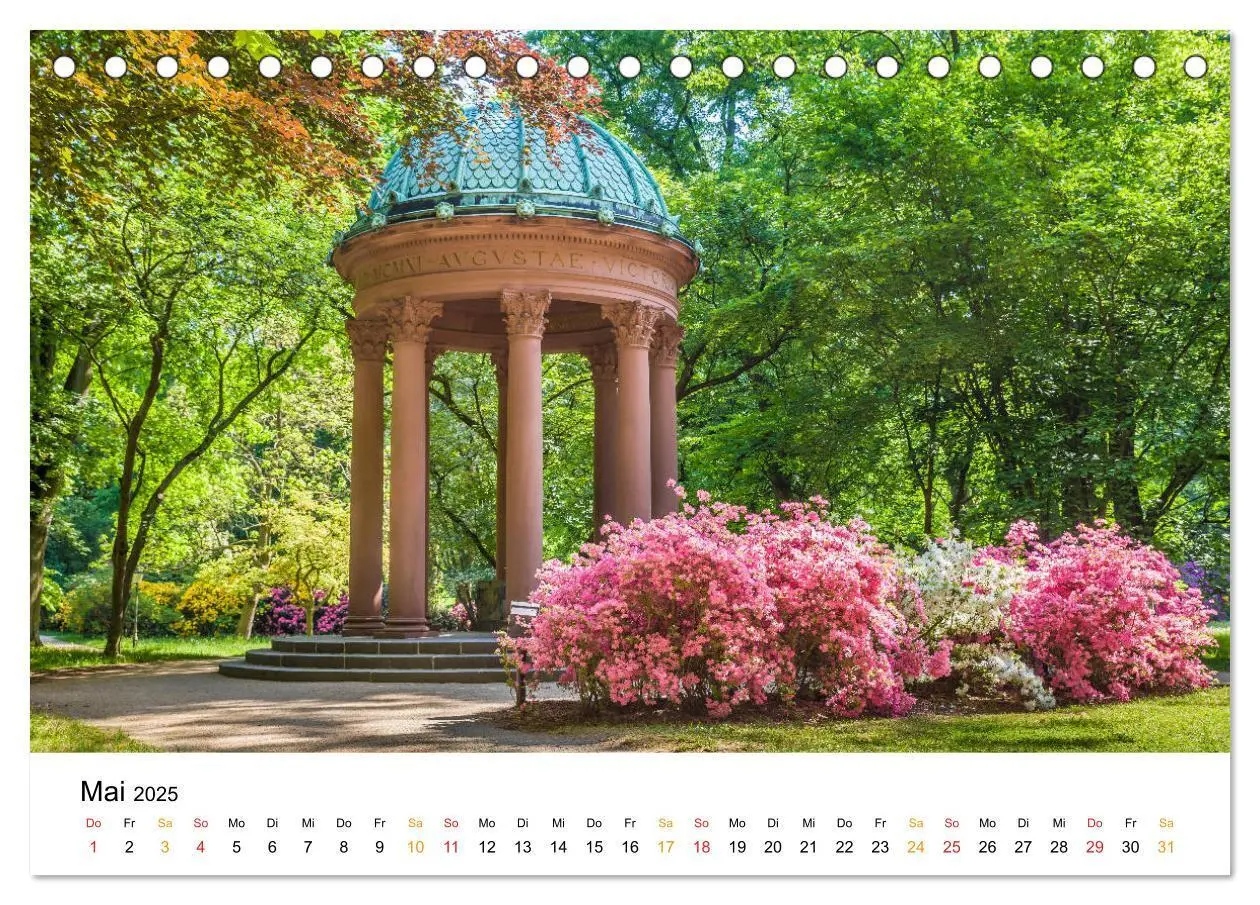 Bild: 9783435388622 | Bad Homburg - Die Perle im Hochtaunus (Tischkalender 2025 DIN A5...