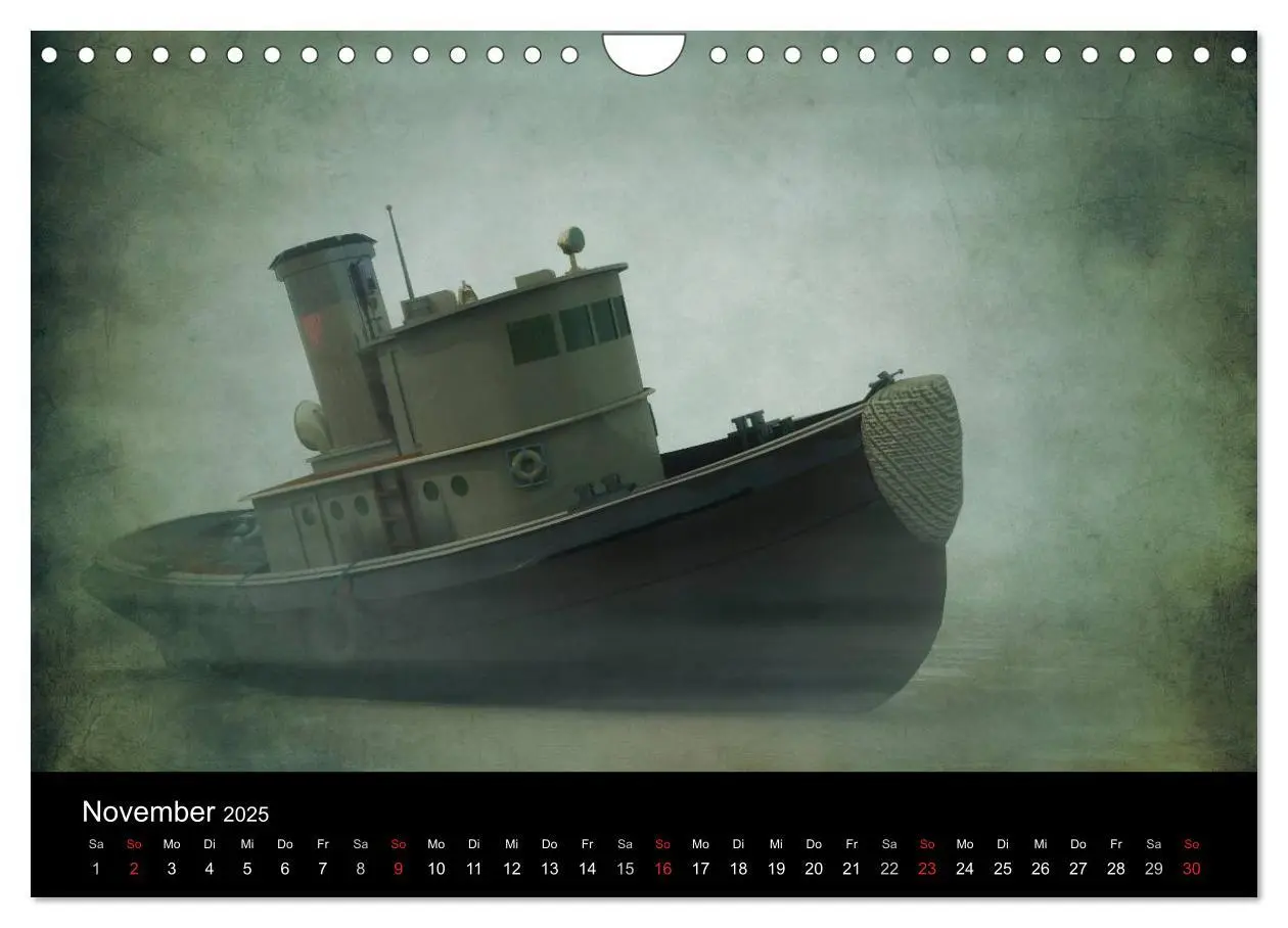 Bild: 9783435838622 | Mystic Ships (Wandkalender 2025 DIN A4 quer), CALVENDO Monatskalender