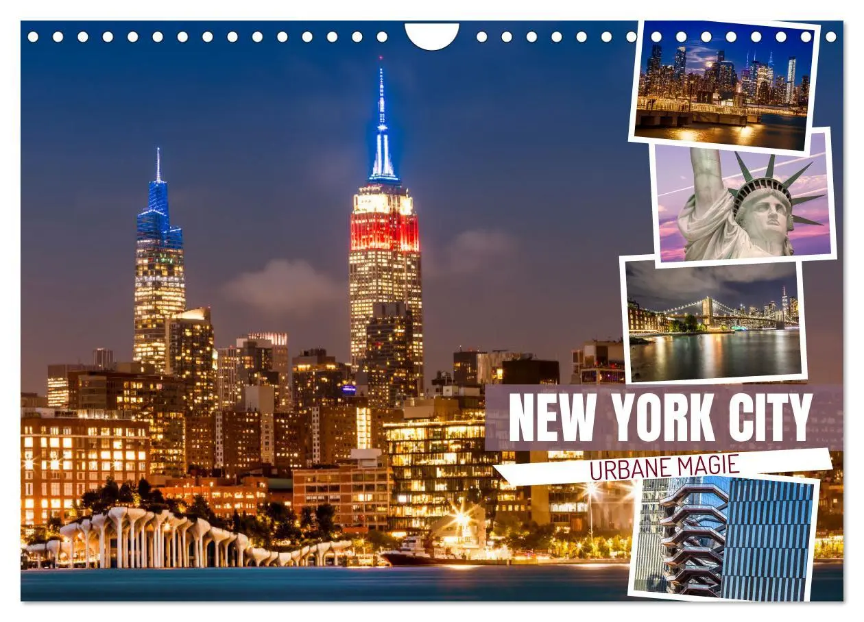 Cover: 9783457308622 | NEW YORK CITY Urbane Magie (Wandkalender 2026 DIN A4 quer),...