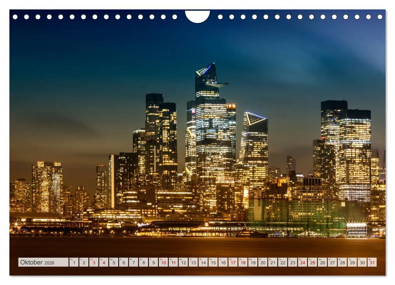 Bild: 9783457308622 | NEW YORK CITY Urbane Magie (Wandkalender 2026 DIN A4 quer),...