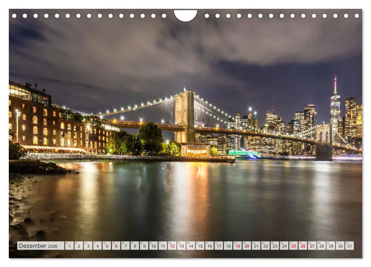 Bild: 9783457308622 | NEW YORK CITY Urbane Magie (Wandkalender 2026 DIN A4 quer),...