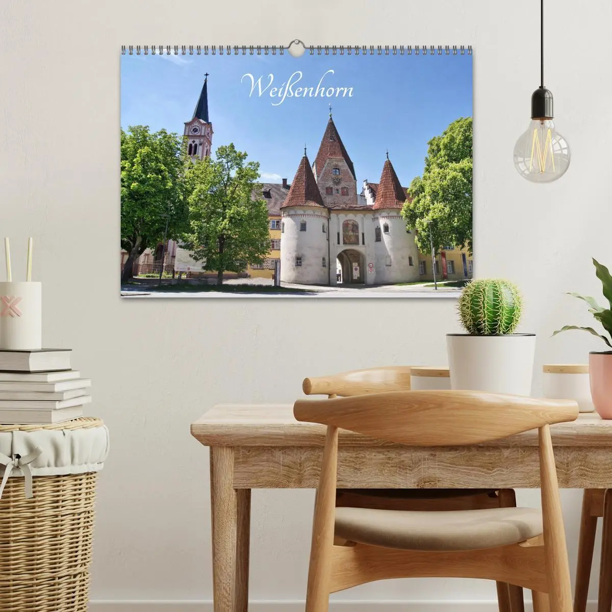 Bild: 9783457858622 | Weißenhorn (Wandkalender 2026 DIN A3 quer), CALVENDO Monatskalender