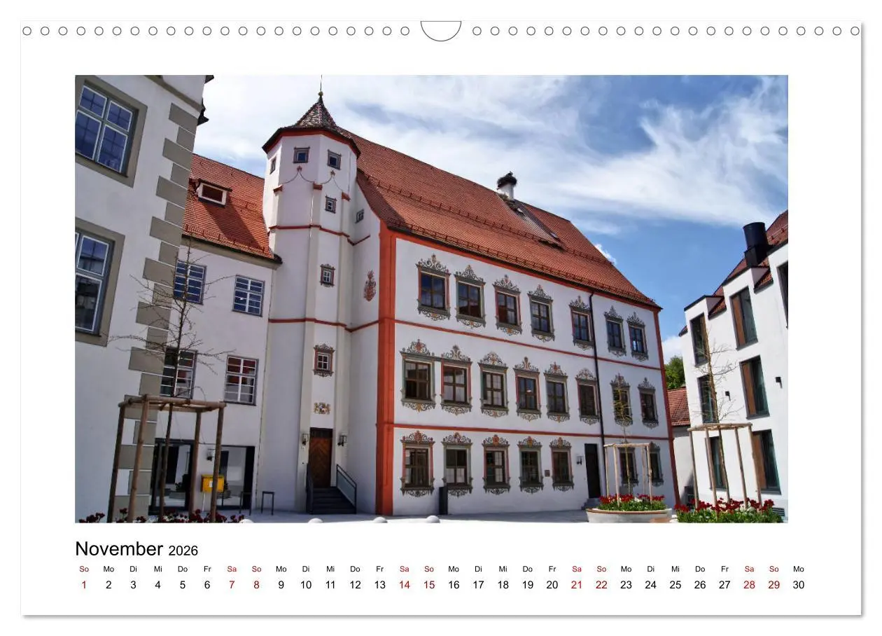 Bild: 9783457858622 | Weißenhorn (Wandkalender 2026 DIN A3 quer), CALVENDO Monatskalender