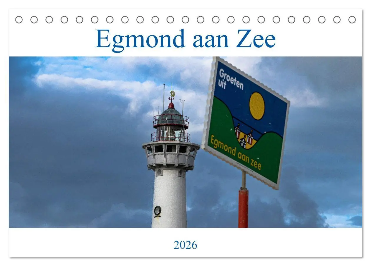 Cover: 9783457928622 | Egmond aan Zee - Natürlich (Tischkalender 2026 DIN A5 quer),...
