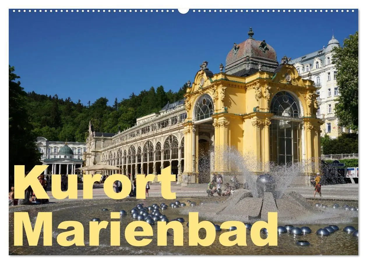 Cover: 9783569278622 | Kurort Marienbad (Wandkalender 2027 DIN A2 quer), CALVENDO...