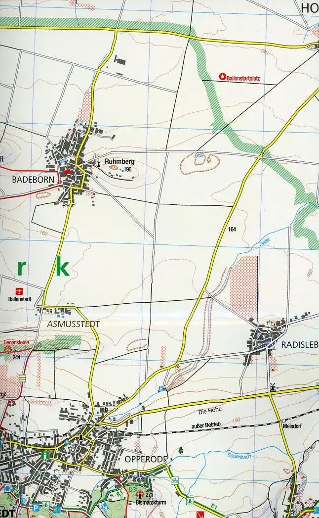 Bild: 9783850268622 | Östlicher Harz 1 : 50 000 | (Land-)Karte | Kompass Wanderkarten | 2009