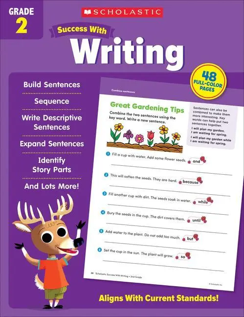 Cover: 9781338798722 | Scholastic Success with Writing Grade 2 Workbook | Resources | Buch
