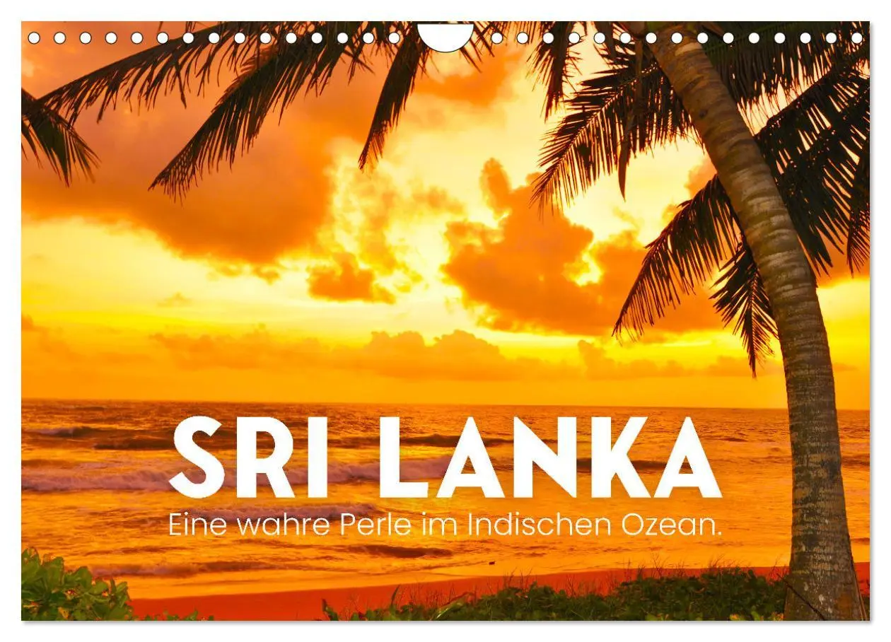 Cover: 9783457608722 | Sri Lanka - Eine wahre Perle im Indischen Ozean (Wandkalender 2026...