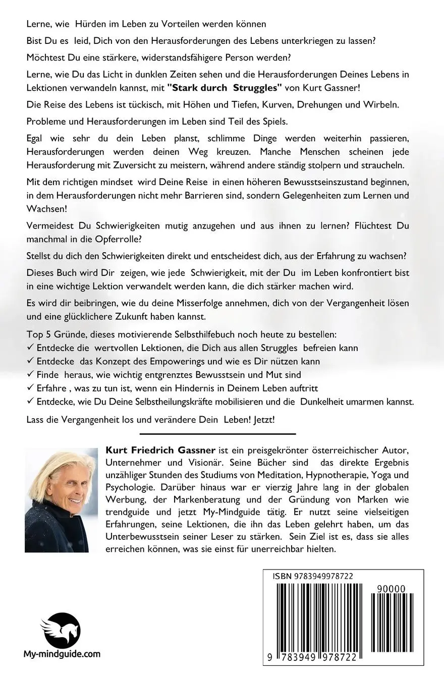 Rückseite: 9783949978722 | Stark durch Struggles | Das ideale Mindset, um Krisen zu meistern.