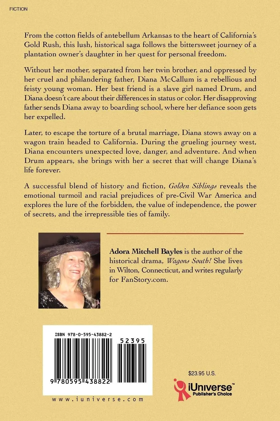Rückseite: 9780595438822 | Golden Siblings | Adora Bayles | Taschenbuch | Kartoniert / Broschiert
