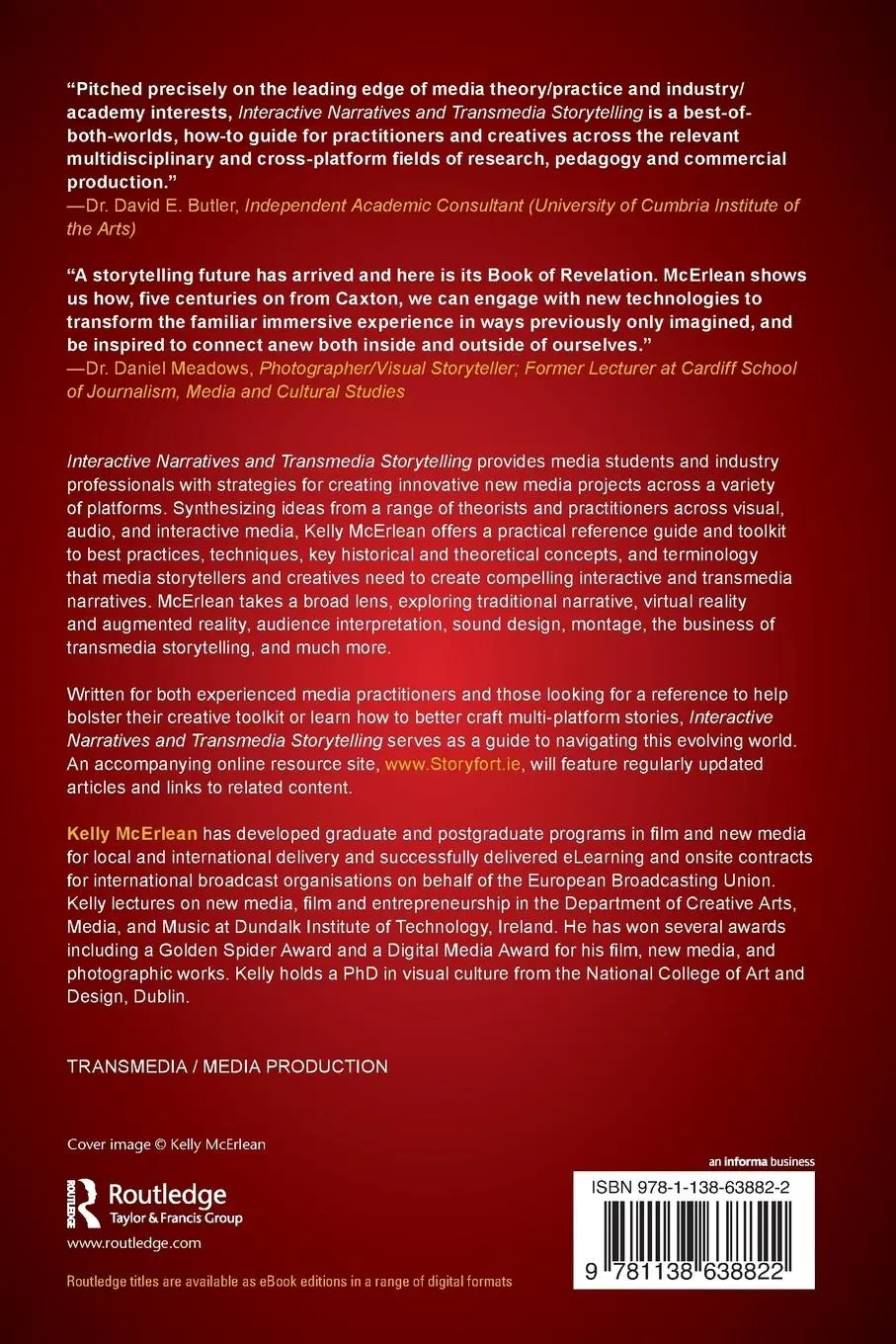 Rückseite: 9781138638822 | Interactive Narratives and Transmedia Storytelling | Kelly McErlean