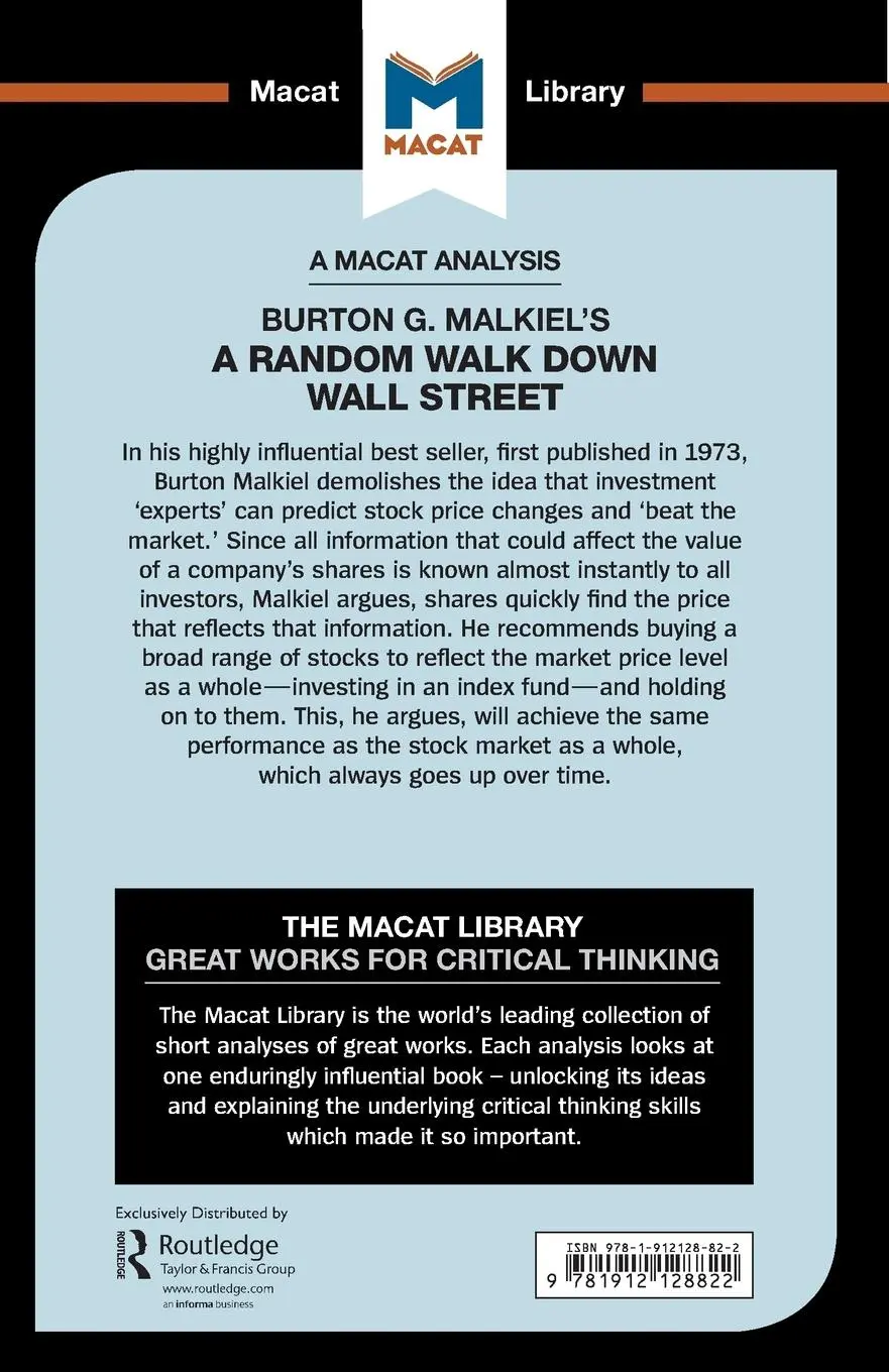 Rückseite: 9781912128822 | An Analysis of Burton G. Malkiel's A Random Walk Down Wall Street